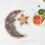 Moon Star Serving Trays Density Board Classic Eid Assorted Color 30.00X28.30X2.00CM Food 1Pack 4