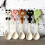 New Cartoon Animal Spoon Ceramic Mini for Kitchen Use White Color 3