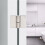 Türscharnier 3018 Edelstahl Badezimmertür 2x 3