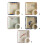 Easy Cleaning Glazed Ceramic Square Serving Plate Featuring Vinegar Dim Sum Multicolor Flower bird 4