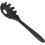 New Silicone Spaghetti Fork Spaghetti Spoon (Black) (1pcs) 2