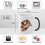 New Heat Changing Mug,Funny Cat Color Changing Ceramic Coffee Mug 5