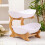 Fruit Tray Racks Table Plates Dinnerware Kitchen Fruit Bowl Candy Cake Trays Tableware Dishes White 3