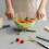 Foldable Trivet Dishes Pots Pans Non-slip Trivets Kitchen Counter Cross Expandable Light blue 5