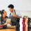 Salt Pepper Grinder Set,manual Pepper Mills Adjustable Refillable Spice Grinders black 7 inch 5