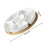 Portion Control Plates Multi-Compartment Saucer For Snacks And Fruit Design 16.00X9.00X3.50CM 1Set 2