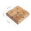 New ceramic appetizer serving plate with bamboo tray cover for serving fruit 5