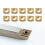 Titanium Coated Carbide Cutter Inserts for Wood Turning Tools, Square 11 X 11mm, 10pcs 2
