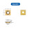 Titanium Coated Carbide Cutter Inserts for Wood Turning Tools, Square 11 X 11mm, 10pcs 6