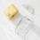 Kitchen Salt Pepper Portion Control Moisture Proof Clear Glass Spices Jar Cooking Tool Yellow 4
