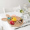 New Wood Rabbit Tray for Home Serving with Divided Snack Platter 4