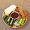 1pc Nut Platter Candy Snacks Server Dish Divided Dried Fruit Snack Plate Serving Platter LBL 3