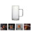 New 700ml Coffee Tea Cup Mug Glass Mug Home Office Drinking Water Cup with Handle 3