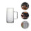 New 700ml Coffee Tea Cup Mug Glass Mug Home Office Drinking Water Cup with Handle 4