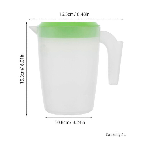 New Large Capacity Cold Water Jug Reusable Pitcher Refrigerator Juice Jug Pitcher 1