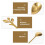New 6pcs Long Handle Iced Tea Spoons Creative Golden Leaf Cocktail Stirring Spoons 4