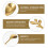 New 6pcs Long Handle Iced Tea Spoons Creative Golden Leaf Cocktail Stirring Spoons 5