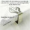 New Pack Of 4 Stainless Steel Tablecloth Clips, Rustproof Tablecloth Clips Hr 3