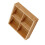 New Divided Wooden Tray Multi Compartments Serving Tray 4 Compartments 3