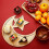 New 2 Sets Ramadan Wooden Tray Moon Star Tableware Eid Mubarak Serving Tableware 3