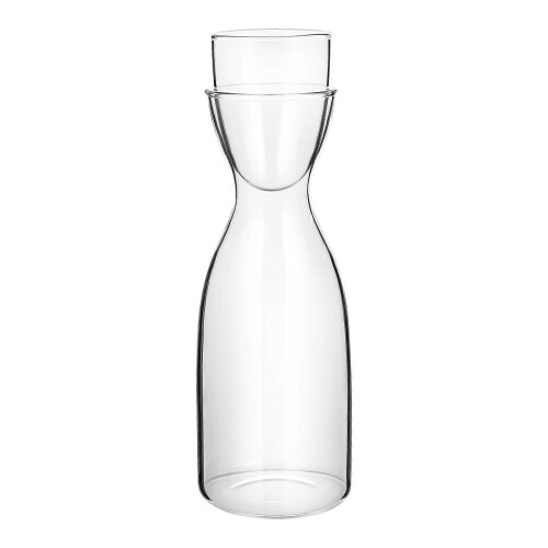 Neue Glaskaraffe, Wasserkaraffe zum Trinken, 600 ml, Upkoch Eistee-Krug 1