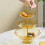 Double Layer Fruit Rack Food Tray Fruit Tray Plastic Material for Homes Offices and Restaurant White 5