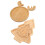 3pcs Tree Deer Shaped Dish Plate Food Storage Server Dessert Serving Dish Fruit Cheese Tray 5