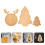 3pcs Tree Deer Shaped Dish Plate Food Storage Server Dessert Serving Dish Fruit Cheese Tray 3
