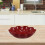 New Home Use Candy Tray Serving Platter for Appetizers 2Pcs Red 4