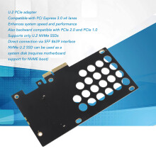 U.2 NVMe SSD Adapter PCIe 3.0 x4 Lanes