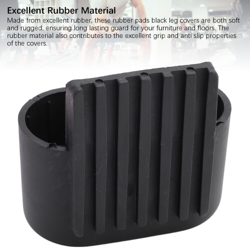 Möbelfüße Schoner oval 40x80mm 4 Stück 1