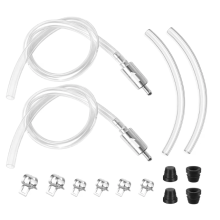 JERLITU 2 Sets Brake Bleeding Kit, Motorcycle Brake Bleeder Kits Universal Hydraulic Vacuum Brakes Bleed