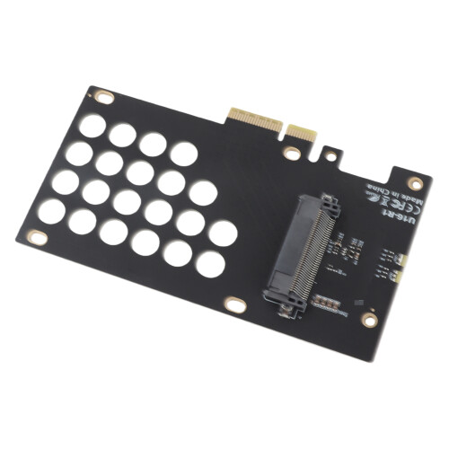 U.2 NVMe SSD auf PCIe Adapterkarte
