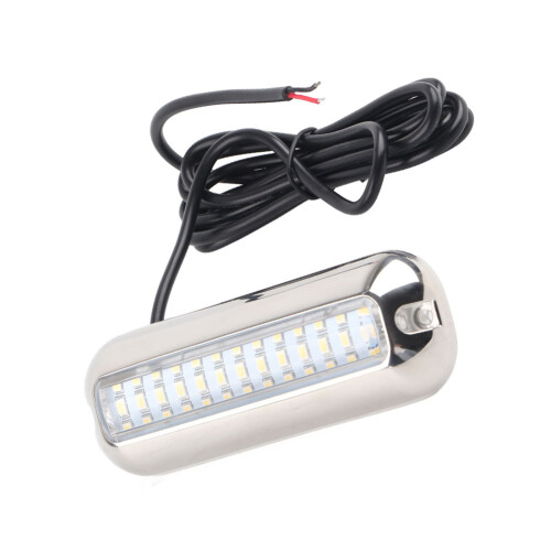 39 LED Unterwasser Bootslicht Blau IP68