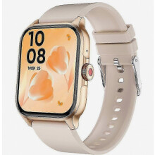 1,85 inch IP68 waterdichte smartwatch met bel- en gezondheidsmonitoring, fitnessregistratie en lange batterijduur.