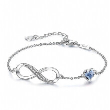 Verstellbares Armband aus 925er Sterlingsilber für Damen, elegantes Schmuckgeschenk aus Silber zum Geburtstag und Muttertag