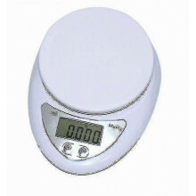 Digital Kitchen Scale, 5kg/1g Precision Platform Scale for Household Food Weighing, Compact and Easy to Clean