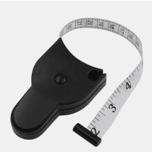 1,5 m taillemeetlint, draagbaar dubbelzijdig lichaamsmeetlint voor arm en taille, flexibele zachte liniaal voor naaien en