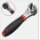 Adjustable Ratchet Wrench, Universal Multi-Function Tool, 6-22mm, High-Grade for Home Repairs 1