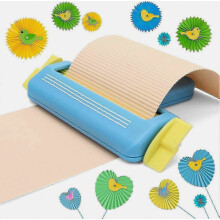 Papierkrimptang voor knutselprojecten, golfvormer voor doe-het-zelf kunst- en papierknutselprojecten, duurzaam handgereedschap