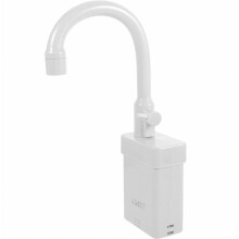 Grifo de repuesto para fregadero de juguete infantil con agua corriente, fabricado en plástico resistente.