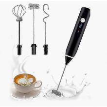 Fouet électrique portatif, batteur à œufs rechargeable par USB, mousseur à café, mixeur à lait pour usage domestique