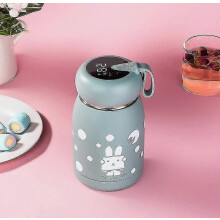 Petite bouteille isotherme, 350 ml, mini bouteille d'eau isolée sous vide pour boissons chaudes et froides