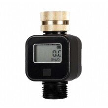 Waterdebietmeter, IPX6 waterdicht, messing inlaatdraad, duurzaam debietmeetinstrument voor watersystemen