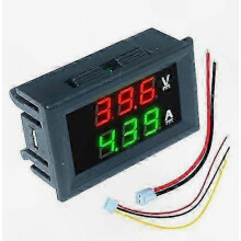 100V-500V 10A digitale voltmeter/ampèremeter met 0,28 inch LED-display, spanningsregelaar/tester