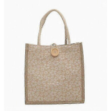 Sac à main marron pour femme, cabas en corde de chanvre tressée, convient aux femmes de 14 ans et plus, usage quotidien décontracté