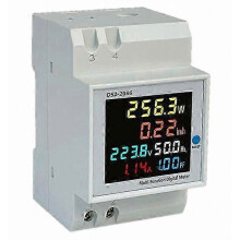 Energiemeter, 40-300V 100A, energiebesparend, kostenbesparend, eenvoudig te installeren, nauwkeurige spannings- en stroommeting