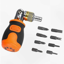 Magnetische precisieschroevendraaierset, 8-in-1 multitool voor huishoudelijke reparaties en draagbaar gebruik.