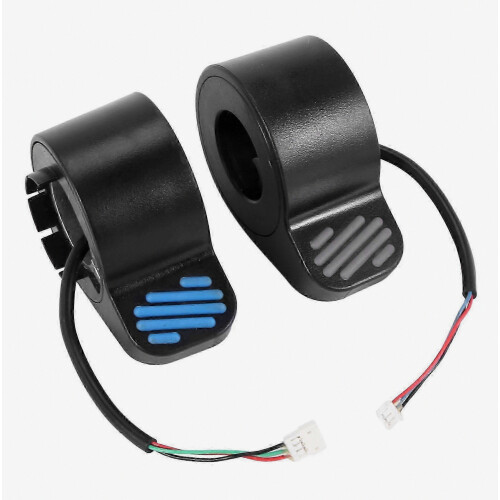 Foldable Replacement Handlebar Brake Set with Finger Throttle Button for ES1 and ES2 Electric Scooter