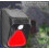 Solar Alarm Light, Automatic Charging, IP65 Waterproof, Plastic, Solar Powered Sound Alarm Strobe Security Light for Yar 2